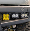 Image of Baja Designs Upfitter SAE Amber & Clear Fog LED Light Kit With Brackets For 21+ Ford Bronco W/ Steel Bumper