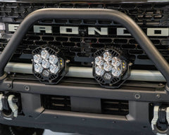 Image of Baja Designs Clear Double LP6 & Mounting Kit For 21+ Ford Bronco W/ Steel Bumper
