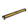 Image of Baja Designs 20" Amber S8 Light Bar & Mounts For 21+ Ford Bronco W/ Steel Bumper
