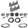 Image of Baja Designs Upfitter SAE Squadron Clear & S2 Fog LED Light Kit With Brackets For 21+ Ford Bronco W/ Steel Bumper