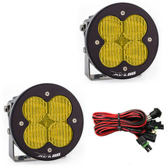 Image of Baja Designs XL-R 80 LED Amber Wide Cornering Light Pods 9,500 Lumens - Pair