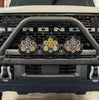 Image of Rudy's Custom Bumper Mount Triple LP6 LED Fog Light Kit For 2021+ Ford Bronco