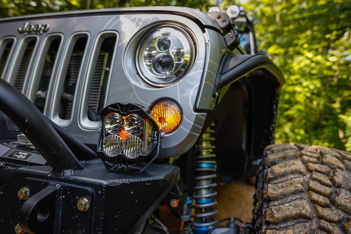 Baja Designs LP4 Pro LED Amber Driving Combo Lights Pair – Rudy's