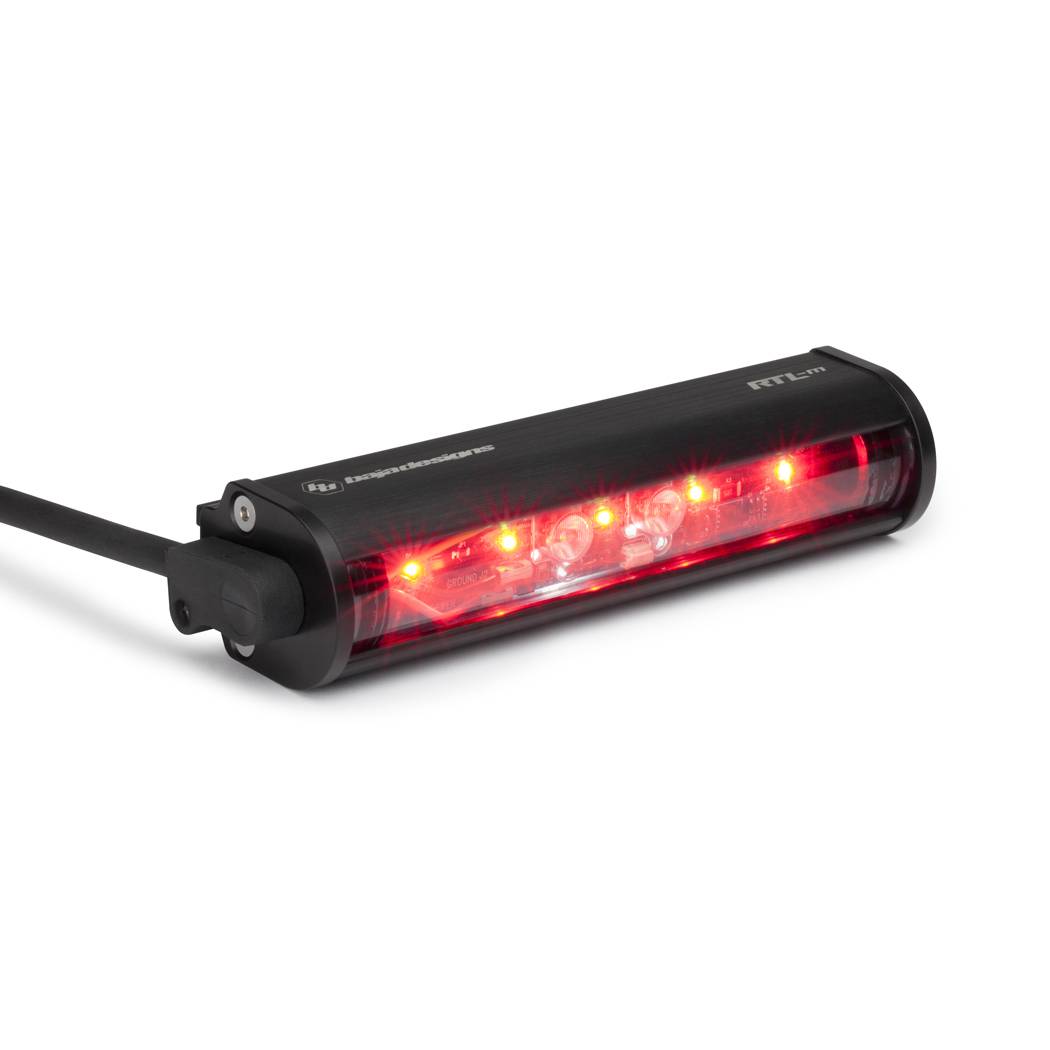 Image of Baja Designs RTL-M 6" Red LED Light Bar With No License Plate Light - 100602