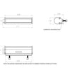 Image of Baja Designs RTL-M 6" Red LED Light Bar With No License Plate Light - 100602