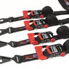 Image of SpeedStrap Ultimate UTV 1.5" Black Ratchet Strap Tire Tie-Down Kit 71720