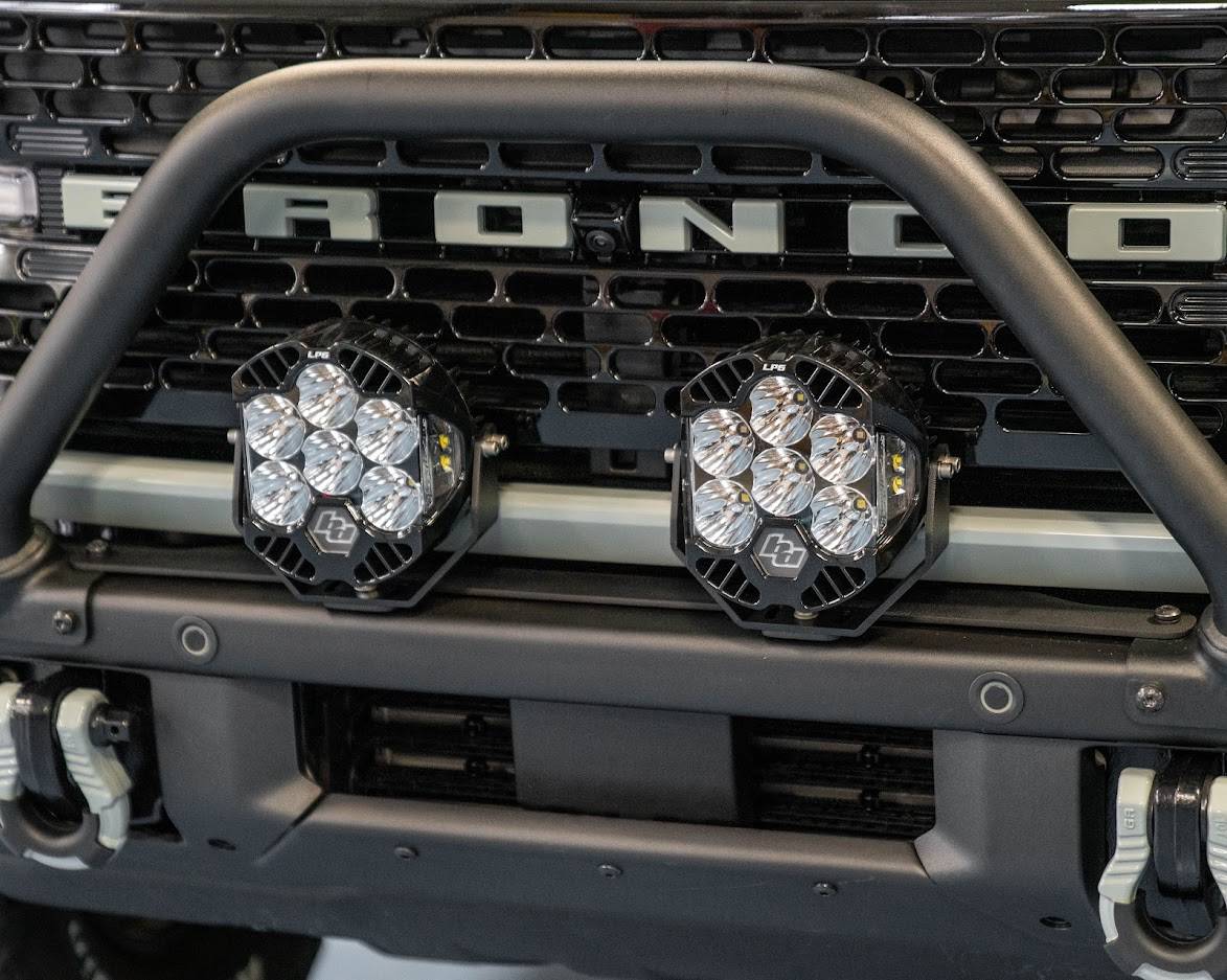 Image of Rudy's Custom Bumper Mount LED Fog Light Kit For 2021+ Ford Bronco