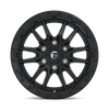 Image of (4) 20x9 Fuel Rebel 6 Matte Black Wheels 6X139.7 +20MM Offset For Ford GM Toyota