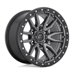 Image of (4) 18x9 Fuel Rebel 6 Matte Gunmetal Wheels 6X139.7 +20MM Offset For Ford GM