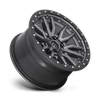 Image of (4) 22x10 Fuel Rebel 6 Matte Gunmetal Wheels 6X139.7 -13MM Offset For Ford GM