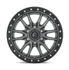 Image of (4) 22x12 Fuel Rebel 6 Matte Gunmetal Wheels 6X139.7 -44MM Offset For Ford GM