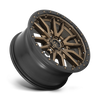 Image of (4) 22x12 Fuel Rebel 6 Matte Bronze Wheels 6X139.7 -44MM Offset For Ford GM