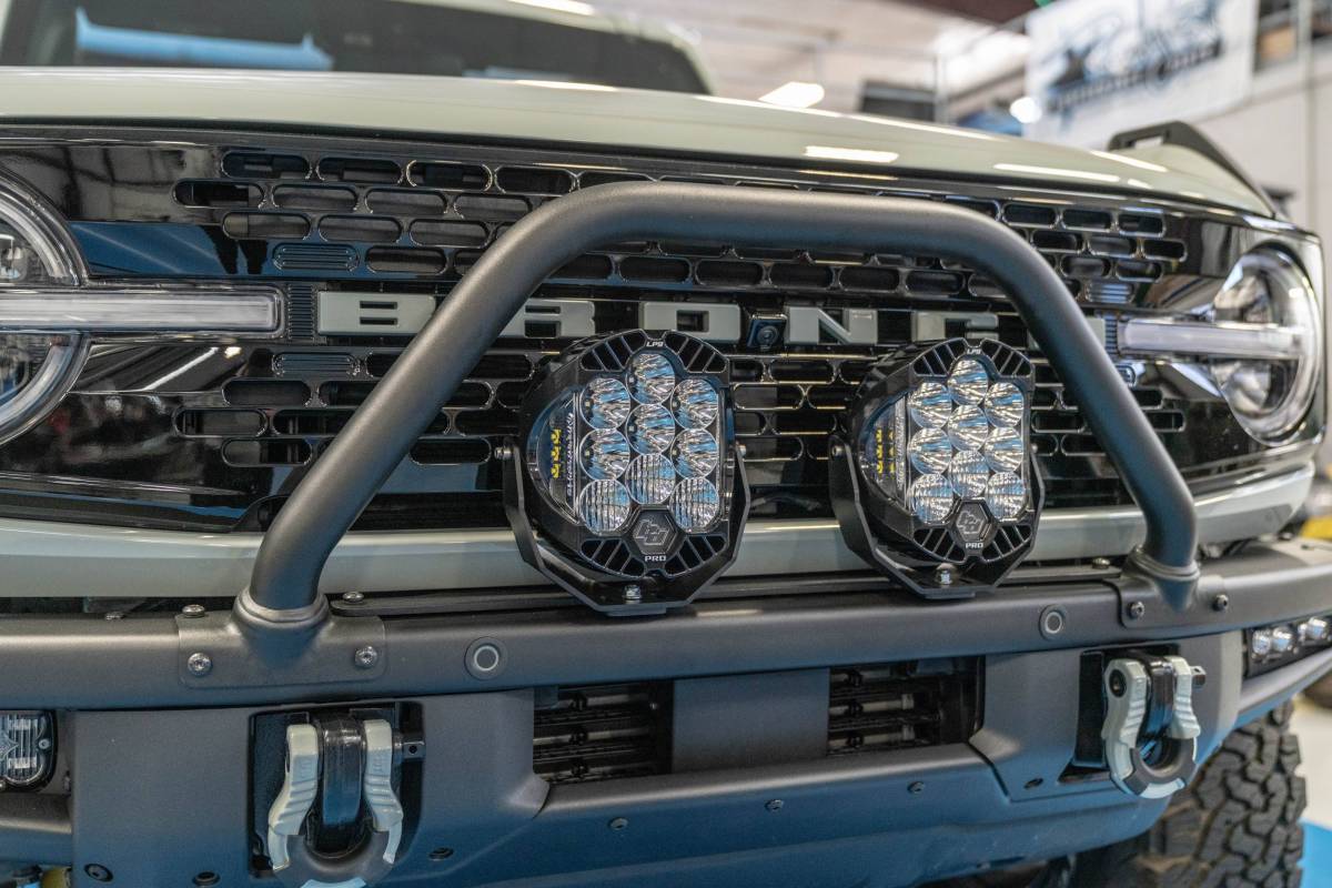 Image of Rudy's Custom Bumper Mount LP9 LED Fog Light Kit For 2021+ Ford Bronco