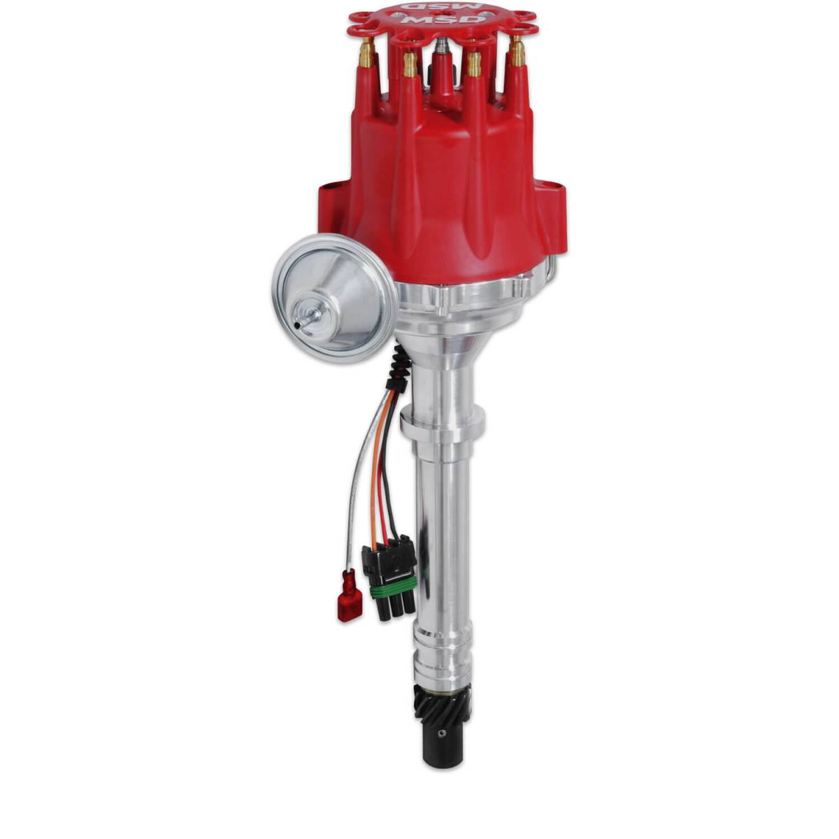 Image of MSD Distributor With Built-In Ignition Module For 1955-2000 GMC/Chevrolet V8 Gas