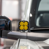 Image of Rudy's Custom Mirror Mounted Baja Designs Squadron Ditch Light Kit For 2021+ Ford Bronco