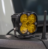Image of Rudy's Custom Mirror Mounted Baja Designs Squadron Ditch Light Kit For 2021+ Ford Bronco