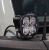 Image of Rudy's Custom Mirror Mounted Baja Designs Squadron-R Ditch Light Kit For 2021+ Ford Bronco