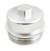 Image of Rudy's Polished Billet Aluminum Upper Oil/Fuel Filter Cap Set For 08-10 Ford 6.4L Powerstroke