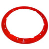 Image of Ford Performance 5pc Gloss Red Aluminum Bead Lock Trim Kit For 2021+ Bronco