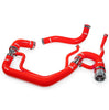 Image of PPE Red Silicone Upper & Lower Coolant Hose Kit For 2006-2010 GM 6.6L Duramax
