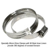 Image of PPE Blue Silicone Upper & Lower Coolant Hose Kit For 2006-2010 GM 6.6L Duramax