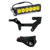 Image of Baja Designs 10" OnX6 Amber Light Bar Shock Mount Kit For Can-Am Maverick X3