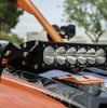 Image of Baja Designs 10" OnX6 Amber Light Bar Shock Mount Kit For Can-Am Maverick X3