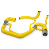 Image of PPE Yellow Silicone Upper & Lower Coolant Hose Kit For 2006-2010 GM 6.6L Duramax