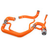 Image of PPE Orange Silicone Upper & Lower Coolant Hose Kit For 2006-2010 GM 6.6L Duramax