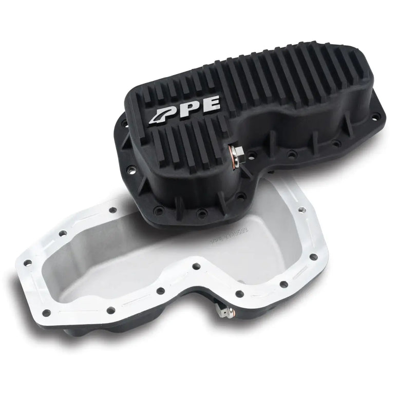 Image of PPE Heavy Duty Black Aluminum Oil Pan For 2011-2022 Jeep Grand Cherokee 3.6L Gas