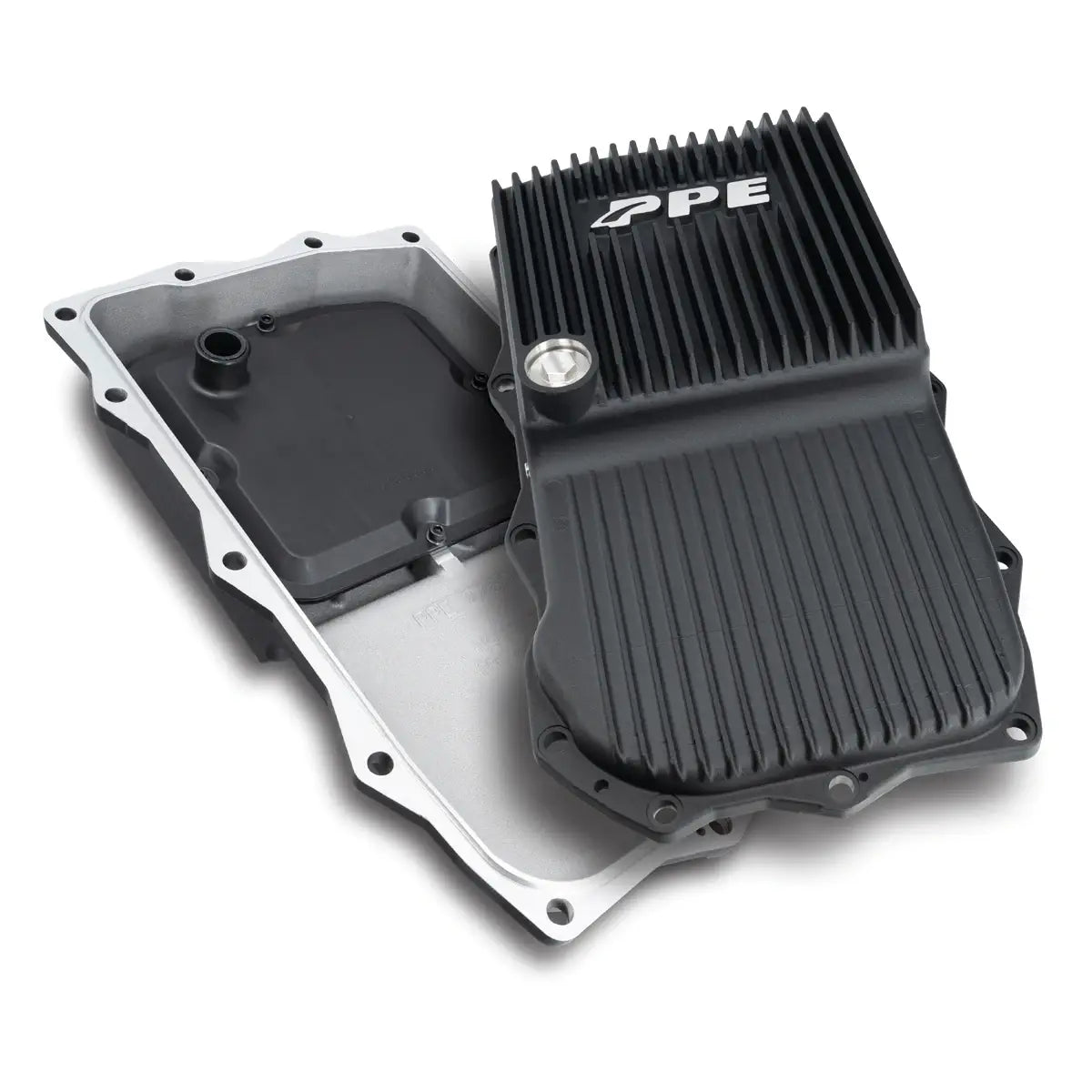 Image of PPE HD Black Aluminum Transmission Pan W/ Filter For 13-22 Ram 1500/Challenger