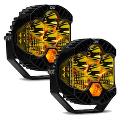 Image of Baja Designs Amber LP6 Pro Pair 5,000K LED Driving/Combo Lights/Toggle Harness