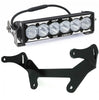 Image of Baja Designs Shock Mount 10" OnX6+ Laser Light Bar Kit For Can-Am Maverick X3