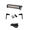 Image of Baja Designs Shock Mount Clear 10" S8 Light Bar Kit For 17-21 Can-Am Maverick X3