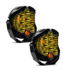 Image of Baja Designs Amber LP9 Racer Edition LED Spot Pattern Lights/Toggle Harness