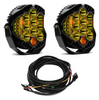 Image of Baja Designs Amber LP9 Racer Edition LED Spot Pattern Lights/Toggle Harness