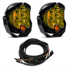 Image of Baja Designs Amber 5000K LP9 Pro LED Combo Pattern Lights & Toggle Harness