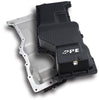 Image of PPE Black Aluminum Heavy-Duty Deep Engine Oil Pan For 19+ Chevy GMC 3.0L Duramax