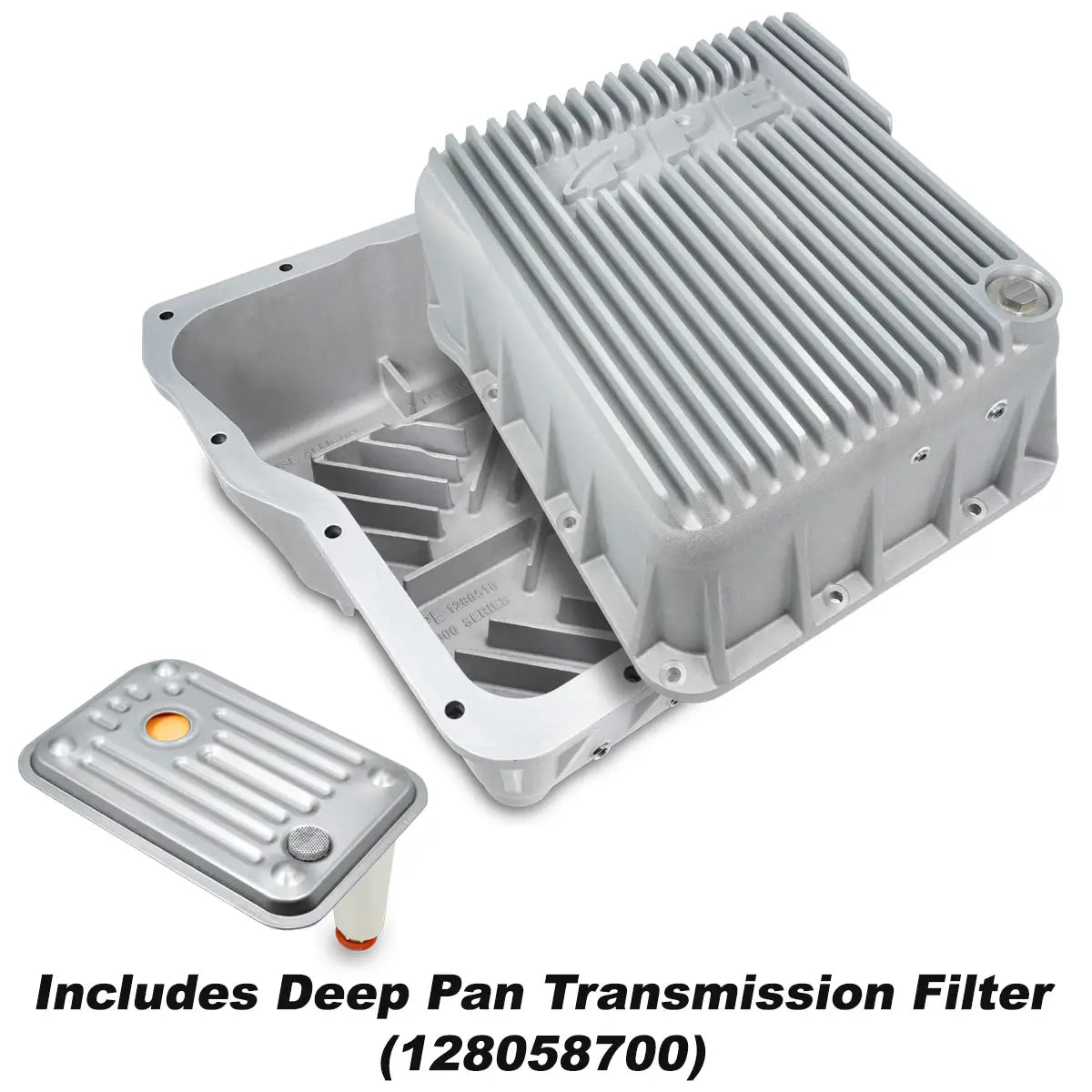 Image of PPE Raw Heavy Duty Deep Transmission Pan For 2001-2019 GM 6.6L Duramax Diesel