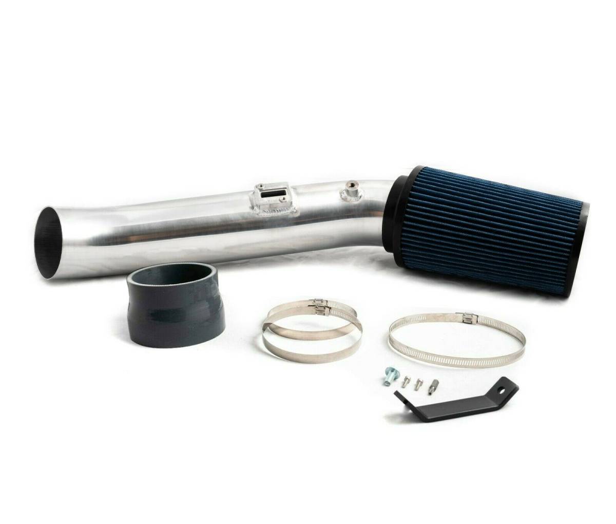Image of Rudy's Polished Cold Air Intake Oiled For 2011-2016 Ford 6.7L Powerstroke Diesel