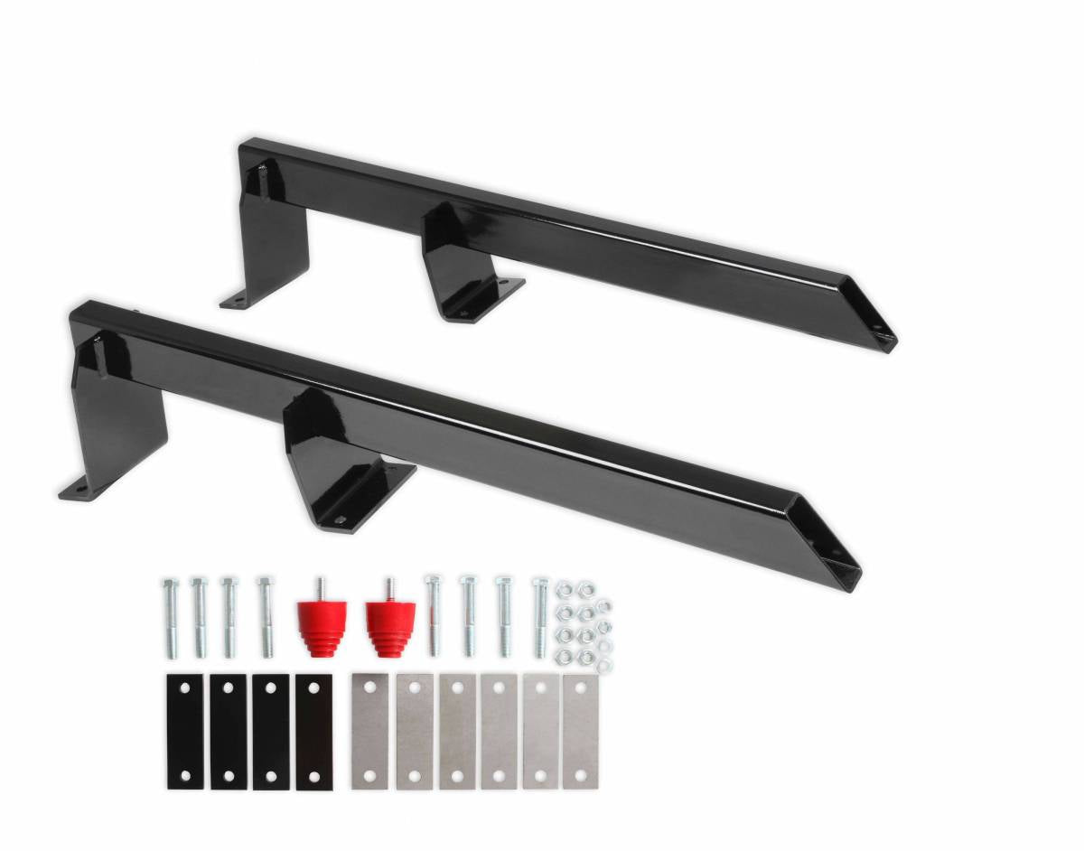 Image of Lakewood 28" Black Steel Traction Bars For 86-04 F-150 - 79-87 GM 1/2 Ton 2WD