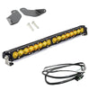 Image of Baja Designs 20" Amber S8 Light Bar & Mounts For 21+ Ford Bronco W/ Steel Bumper