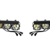 Image of Morimoto 4Banger Triple Fog Light Kit W/ Upfitter Harness For 2021+ Ford Bronco