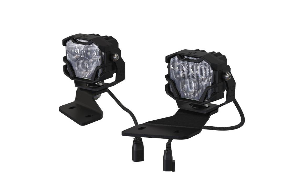 Image of Morimoto 4Banger Mirror Mount/A-Pillar Ditch LED Light Kit For 2021+ Ford Bronco