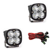 Image of Baja Designs Squadron Racer Edition Clear LED Spot Light Pods W/ Rock Gaurds