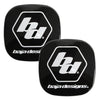Image of Baja Designs Black Squadron Pro Spot Beam 5,000K LED Light Pair W/ Rock Guards