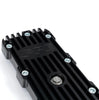 Image of PPE Billet Black Geared Hub Heat Sink Cover Set For 92-06 Hummer H1 HMMWV Humvee