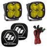 Image of Baja Designs Squadron Pro Amber Driving/Combo Beam LED Lights W/ Rock Guards
