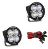 Image of Baja Designs Squadron Round Sport Clear Spot Beam LED Lights W/ Rock Guards