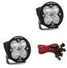 Image of Baja Designs Squadron Round Sport Clear Driving/Combo LED Lights W/ Rock Guards